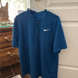 Nike Men's Classic Blue Polo Shirt